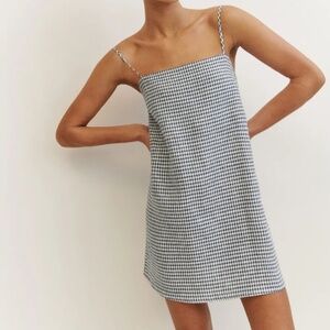 Reformation Aubree Linen Dress